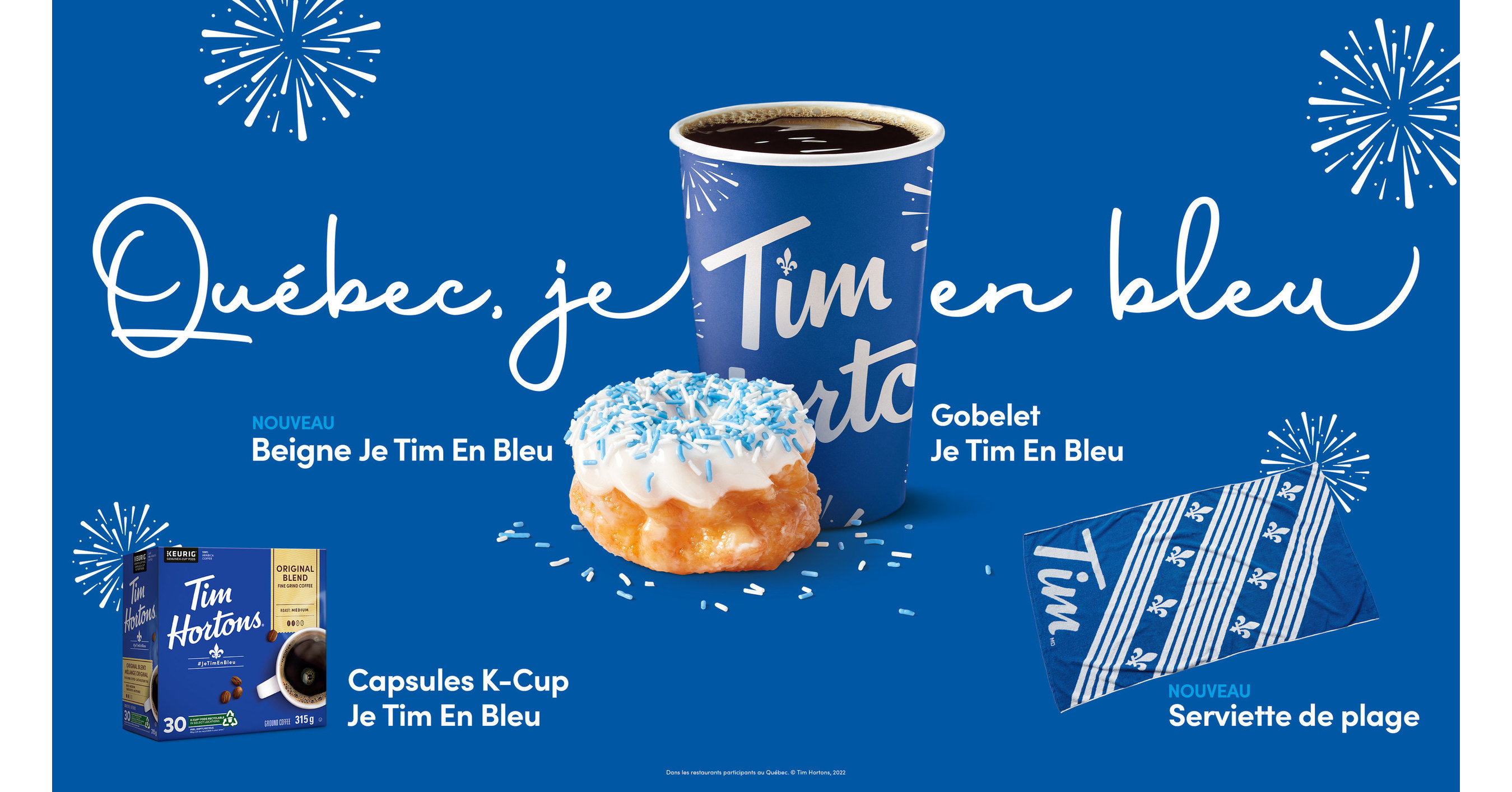 Tim Hortons célèbre la SaintJeanBaptiste avec le retour des gobelets